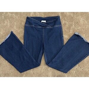 Vanilla Star Super Flared Wide Leg Raw Hem Jeans Hippy Bell Bottoms Bohemian Lrg